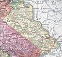 Bucks County, Pennsylvania 1911 Map by Rand McNally, Doylestown ...