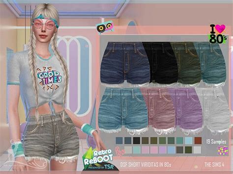 Retro Dsf Set Viriditas In 80s By Dansimsfantasy At Tsr Sims 4 Updates