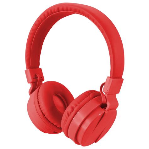 Ilive Bluetooth Wireless Headphone Red Iahb6r The Home Depot