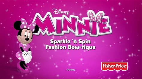 Minnie Sparkle N Spin Fashion Bow Tique Tv Commercial Disney Junior