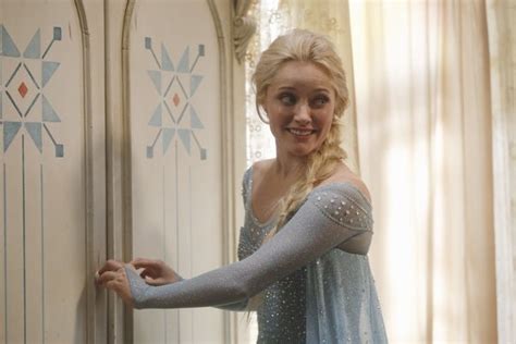 On Once Upon A Time Frozen Princess Elsa Seems To Be Exactly The