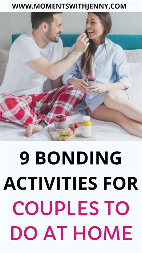 Simple Bonding Activities For Couples Bonding Activities Marriage