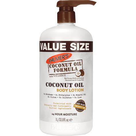 Palmers Coconut Oil Formula Body Lotion With Vitamin E Value Size 33