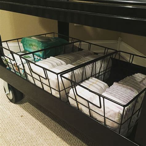 David Pike Uses Tool Cart For Baby Changing Table Inspiremore