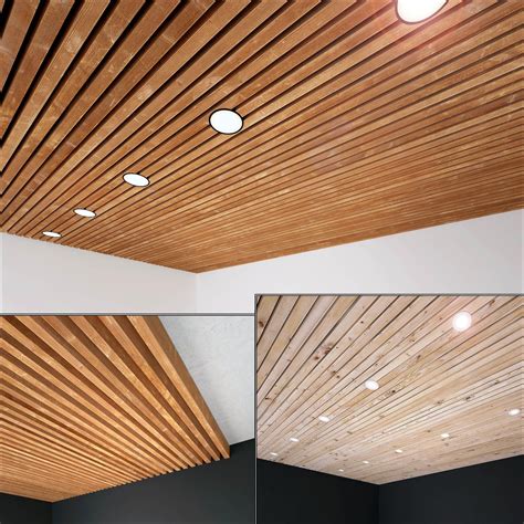 Wood Slat Ceiling Wooden Ceiling Design Wooden Ceilings Ceiling
