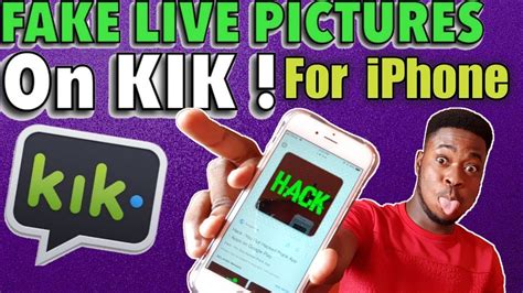 🔥how To Send Fake Live Camera Picture On Kik 🔥 Iphone No Jailbreak 2019 Fake Camera Kik