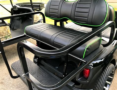 How To Install Back Seat Golf Cart Bagger