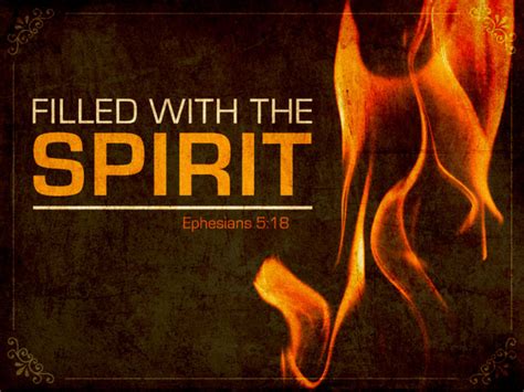 Be Filled With The Spirit Church Of The Living Word