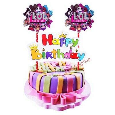 Maybe you would like to learn more about one of these? LOL Cake Topper LOL SURPRISE DOLLS Birthday Party Cake ...