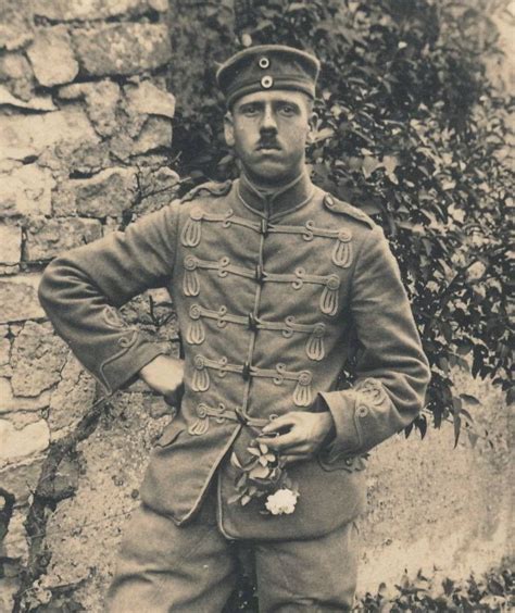 Wwi German Hussar From An Unidentified Regiment World War One World