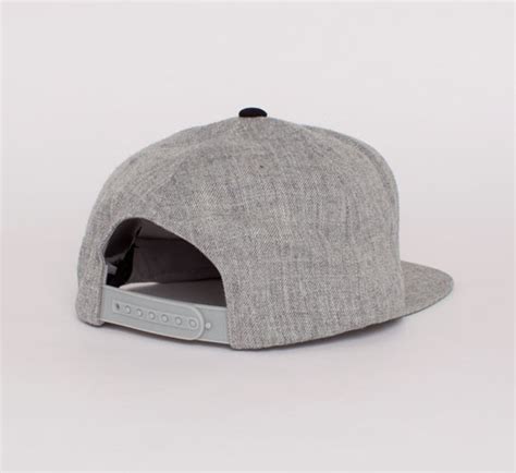 Obey On Deck Snapback Cap Heather Grey Consortium