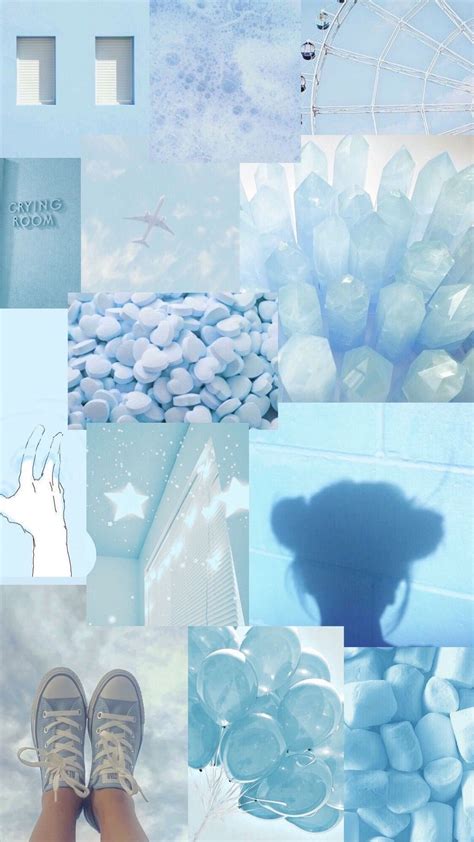 Blueaesthetic In 2020 Aesthetic Wallpapers Blue Aesthetic Pastel Blue Wallpaper Iphone