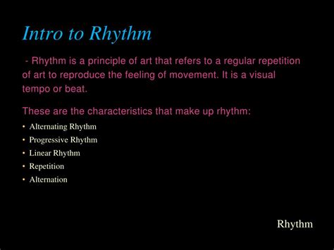 Ppt Rhythm Powerpoint Presentation Free Download Id2567274
