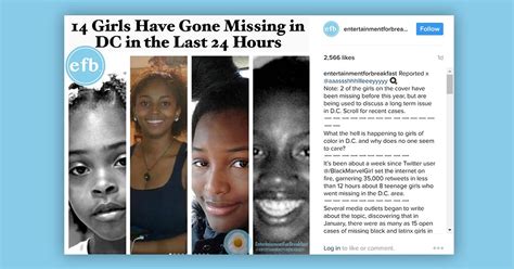 Did 14 Washington Dc Girls Go Missing Within A 24 Hour Period