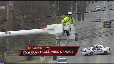 Winds Cause Damage Power Outages Across Tri State