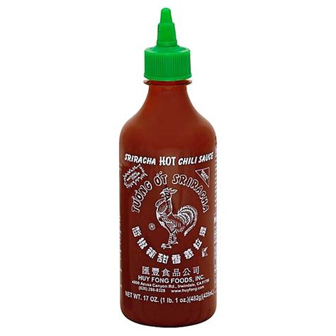 Huy Fong Chili Sauce Hot Sriracha 17 Oz Safeway