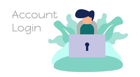 Illustration Of A Login Account 2437945 Vector Art At Vecteezy