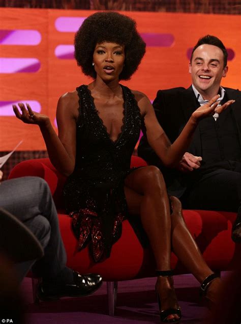 Naomi Campbell Rocks An Afro Wig On The Graham Norton Show Bglh