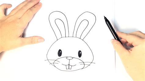Cómo Dibujar Un Conejo Para Niños Paso A Paso Youtube