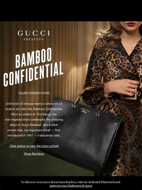 Gucci Us Presenting Bamboo Confidential A Short Film By Gucci Milled