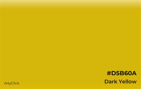 Dark Yellow Color Artyclick