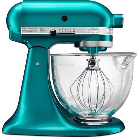 See more ideas about kitchenaid stand mixer, kitchenaid stand mixer attachments, kitchen aid. KitchenAid Artisan Designer 5 Qt. Sea Glass Stand Mixer ...