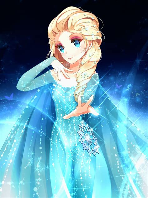 Elsa The Snow Queen1677649 Zerochan Disneys Frozen Walt