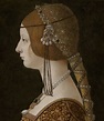 с.1493.Blanca Maria Sforza.(National Gallery of Art).Giovanni Ambrogio ...