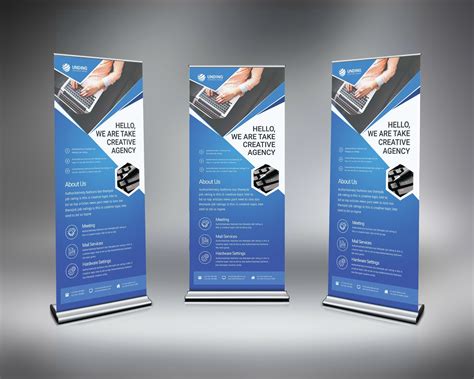 Psd Modern Roll Up Banner Graphic Prime Graphic Design Templates