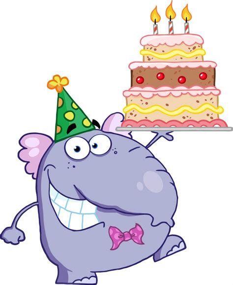 Happy Birthday Cake Cartoon Clipart Best