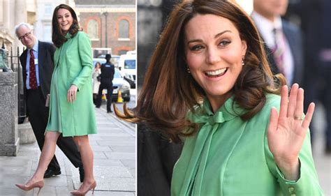 Kate Middleton Pictures Duchess Wears Green For Royal Foundation Event