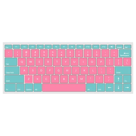 Editable Printable Computer Keyboard