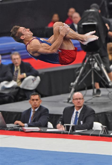 Us Gymnastics Sam Mikulak Dominates Captures 5th Senior Mens Title