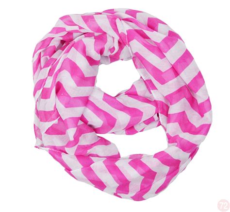 Wide Chevon Gauze Infinity Scarf In Different Color Infinity Scarf