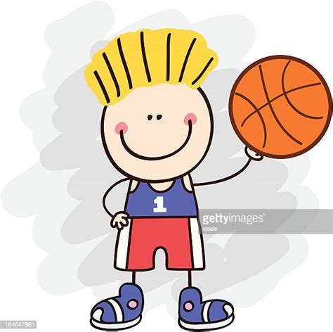 Basketball Player Cartoon High Res Illustrations Getty Images