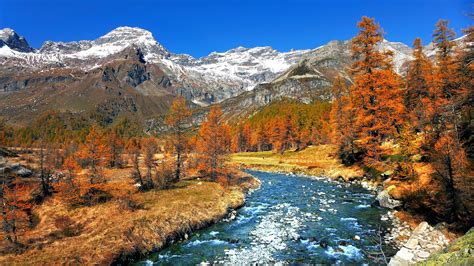 Wallpaper Trees Landscape Lake River National Park Valley