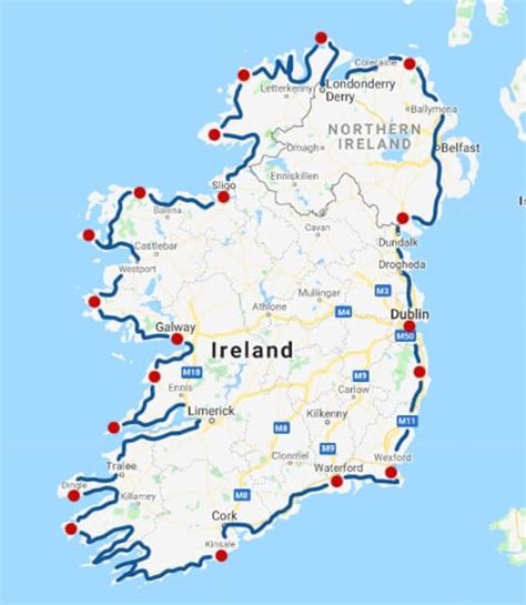 The 18 Day Coastal Road Trip Around Ireland Full Itinerary