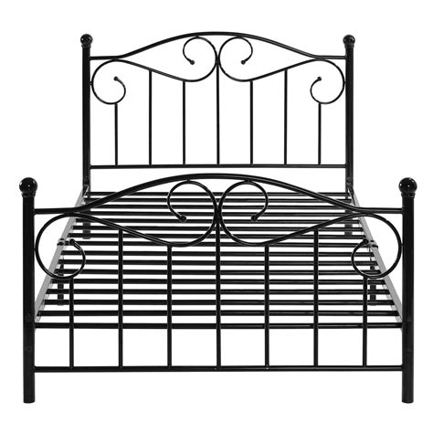 Bonnlo Wrought Iron Bed Frame Twin Platform Bed Frame With 12 Inch Or 6