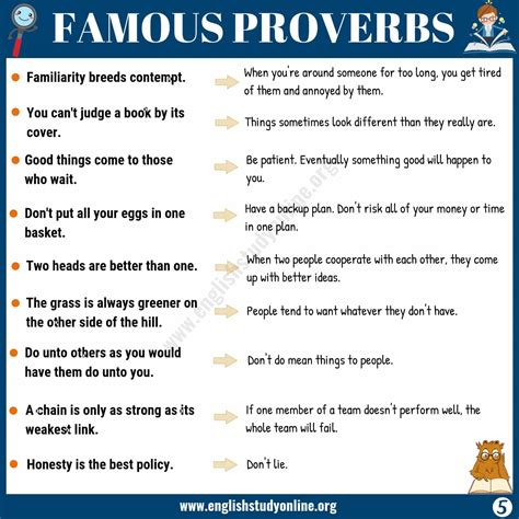 Proverbs give some form of life advice. 45+ Famous Proverbs with Meaning for ESL Learners ...