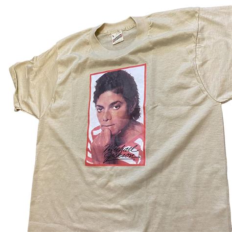 Very Rare Vintage Michael Jackson T Shirt Depop