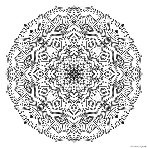 This website is clean and simple and it's easy to find and print the mandala you'd like to color. Intricate Black Mandala Coloring Pages Printable