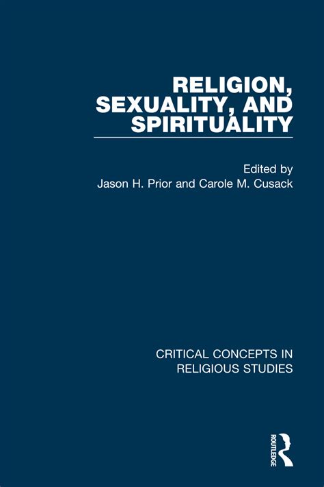 Pdf Religion Sexuality And Spirituality