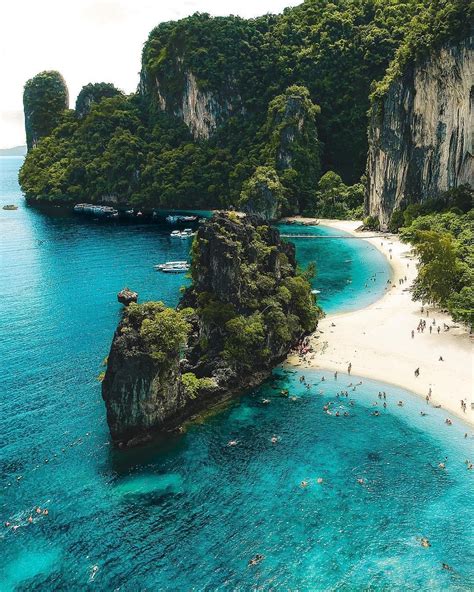 Hong Island Krabi Thailand Thailande Paysage Paysage Paradisiaque Paysage Voyage