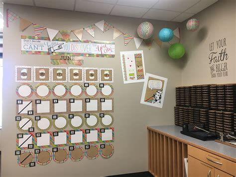 Toocute Classroom Calendar Wall Classroom Decor Classroom Goals