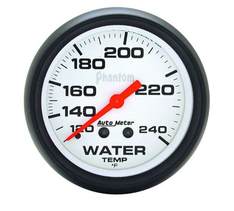 2 58in Phantom Water Temp Gauge 120 240 Rv Parts Express