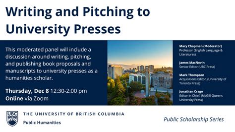 Writing And Pitching To University Presses Public Humanities Hub
