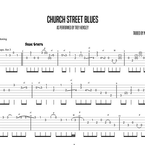 Church Street Blues Trey Hensley Advanced Lessons With Marcel