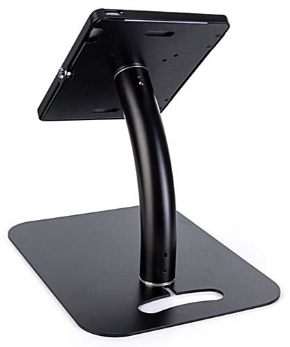 Ipad Pro Floor Stand Holder Matte Black Heavy Duty Aluminum