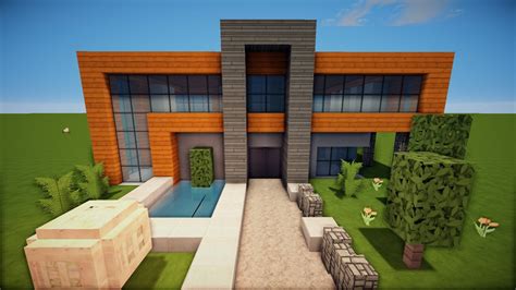We're taking a look at some cool minecraft house ideas for your next build! 23 TÜR - GROßES MODERNES MINECRAFT HAUS bauen TUTORIAL ...