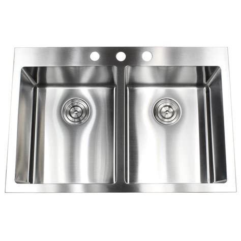 Is an 18 gauge elkay sink good quality and fine for a kitchen or does one need to buy a 16 gauge sink. Drop-in Top Mount 16-Gauge Stainless Steel 33 in. x 22 in ...